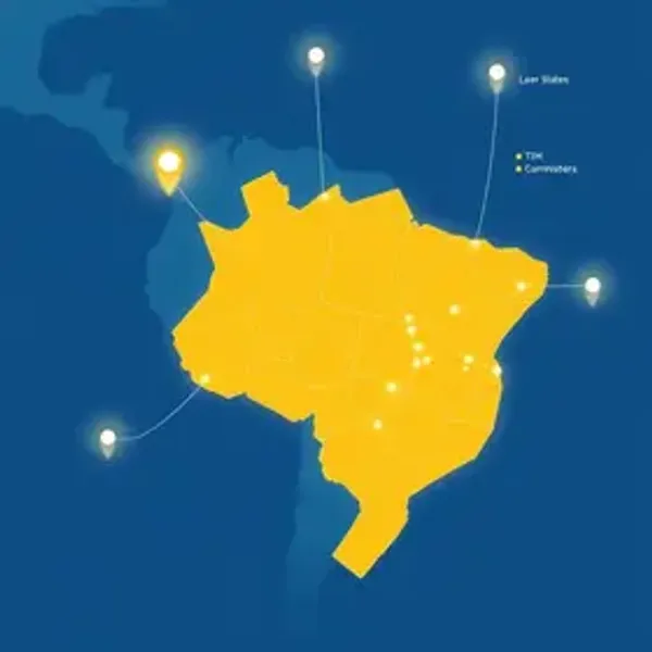 TIM amplia cobertura e leva internet mais rápida para GO, AC, MS, MT, RO, TO e DF