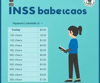 INSS paga nesta segunda benefício de até 1 salário mínimo para final 8 e acima do piso para finais 3 e 8; calendário termina quarta