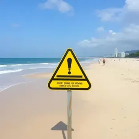 Alerta no litoral de SP: 44 praias estão impróprias para banho no feriado de 9 de julho
